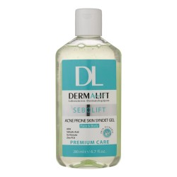 ژل شستشو صورت و بدن درمالیفت مدل سبولیفت مناسب پوست چرب و آکنه ای حجم 200 میلی لیتر