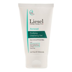 ژل شستشو صورت لایسل مدل Acnesel مناسب پوست‌های چرب و آکنه‌‌ای حجم 150 میلی لیتر
